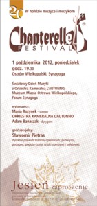 Chanterelle Festival - Międzynarodowy Dzień Muzyki