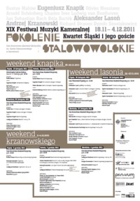 Festiwal "Kwartet Śląski i jego goście"