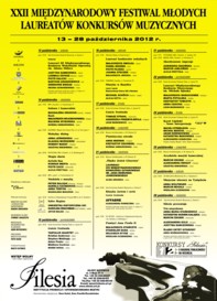XXII Międzynarodowego Festiwalu Młodych Laureatów Konkursów Muzycznych 2012