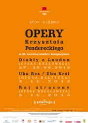 Festiwal Oper Krzysztofa Pendereckiego