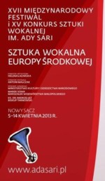 Festiwal i Konkurs Sztuki Wokalnej im. Ady Sari 2013