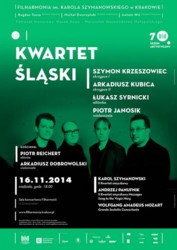 Kwartet Śląski w Filharmonii Krakowskiej