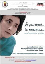 Halina Poświatowska et la musique