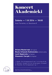 Koncert Akademicki