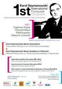 I Międzynarodowy Konkurs Kompozytorski im. Karola Szymanowskiego
