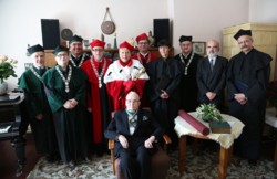 Prof. Andrzej Koszewski doktorem honoris causa AM w Poznaniu