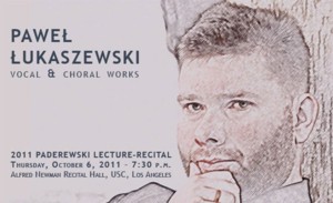 Paweł Łukaszewski w Los Angeles