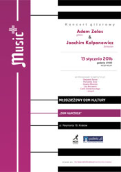 Koncert gitarowy Adama Zalasa