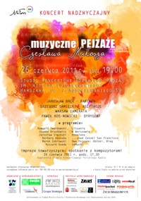 Muzyczne pejzaże Czesława Miłosza