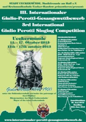 III Międzynarodowy Konkurs Wokalny im. Giulio Perottiego w Ueckermünde