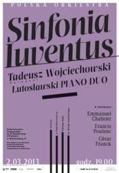 Polska Orkiestra Sinfonia Iuventus zagra z zespołem Lutosławski Piano Duo