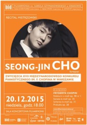 Recital mistrzowski Seong-Jin Cho