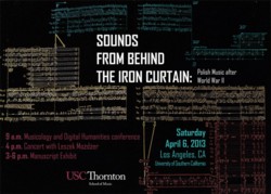 Sounds from Behind the Iron Curtain: Polish Music after World War II
