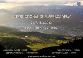 Summer Academy Tirol 2012