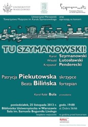 Tu Szymanowski!
