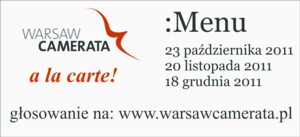 Warsaw Camerata - à la carte!