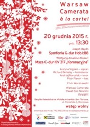 Warsaw Camerata a la carte!