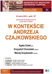 W kontekście Andrzeja Czajkowskiego