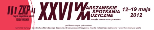 Warszawskie Spotkania Muzyczne 2012