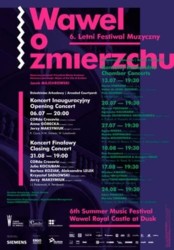 Wawel o zmierzchu