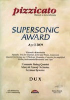 Pizzicato Supersonic Award dla Weroniki Ratusińskiej